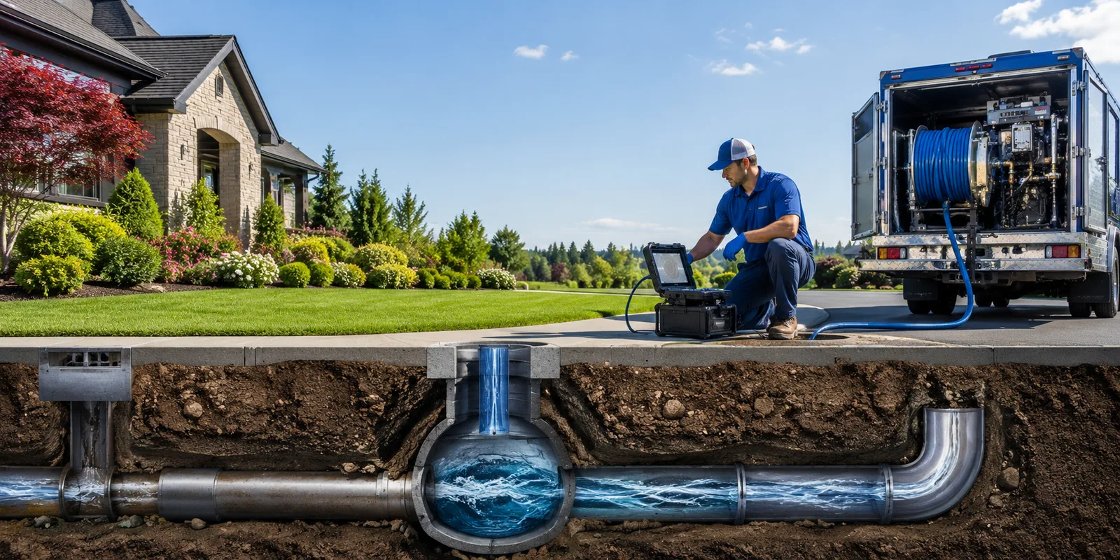 Drainage restoration information for Frankfort, KS